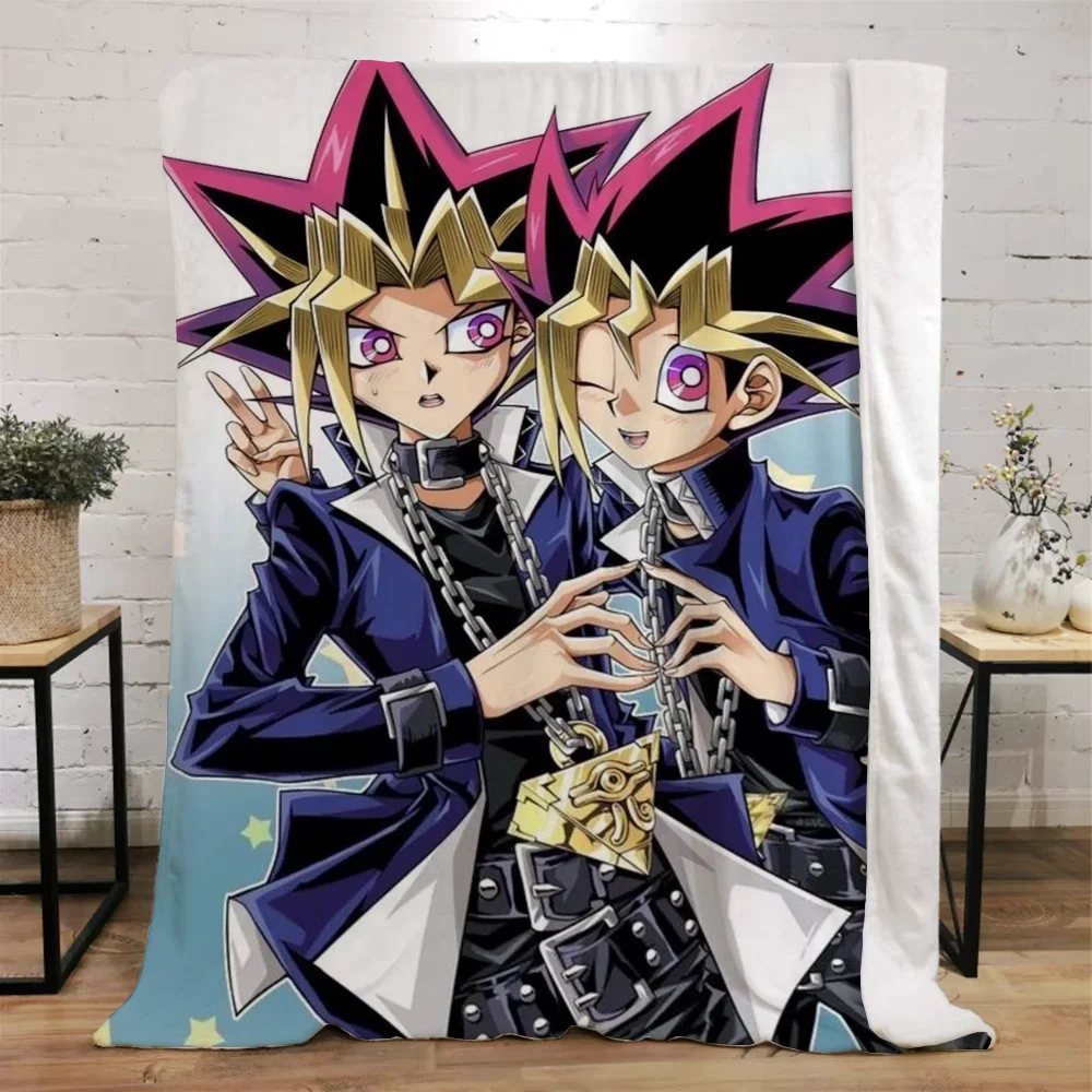 Yu Gi Oh Knitted Blanket King Size Home and Decoration Sofa Blankets & Throws Beach Towel Bed Throw Fluffy Plaid Luxury Bedding