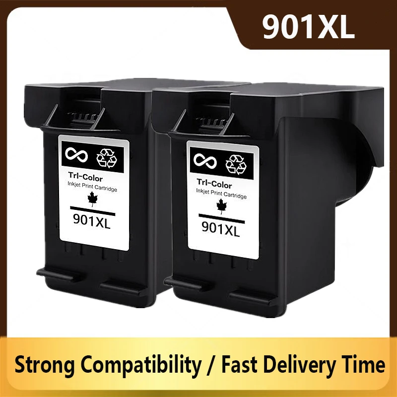 

901XL Cartridge Compatible For HP 901 XL For HP901 Ink Cartridge For HP Officejet 4500 J4580 J4680 J4500 J4550 Printer