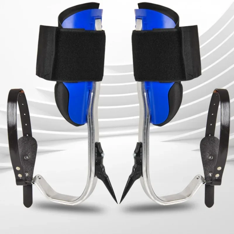 Aluminum Alloy Tree Climbing Tool Foot Buckle Non-slip Shoes Foot Tie Outdoor Sports Portable and Durable Picking Tool