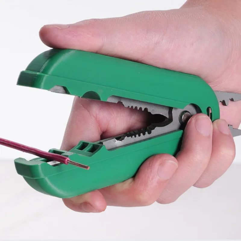 Electrician Pliers Wire Stripper, Cutter & Separator – Durable Sharp Tool for DIY Cable Repair, Easy To Use Wire Stripper Pliers image 5