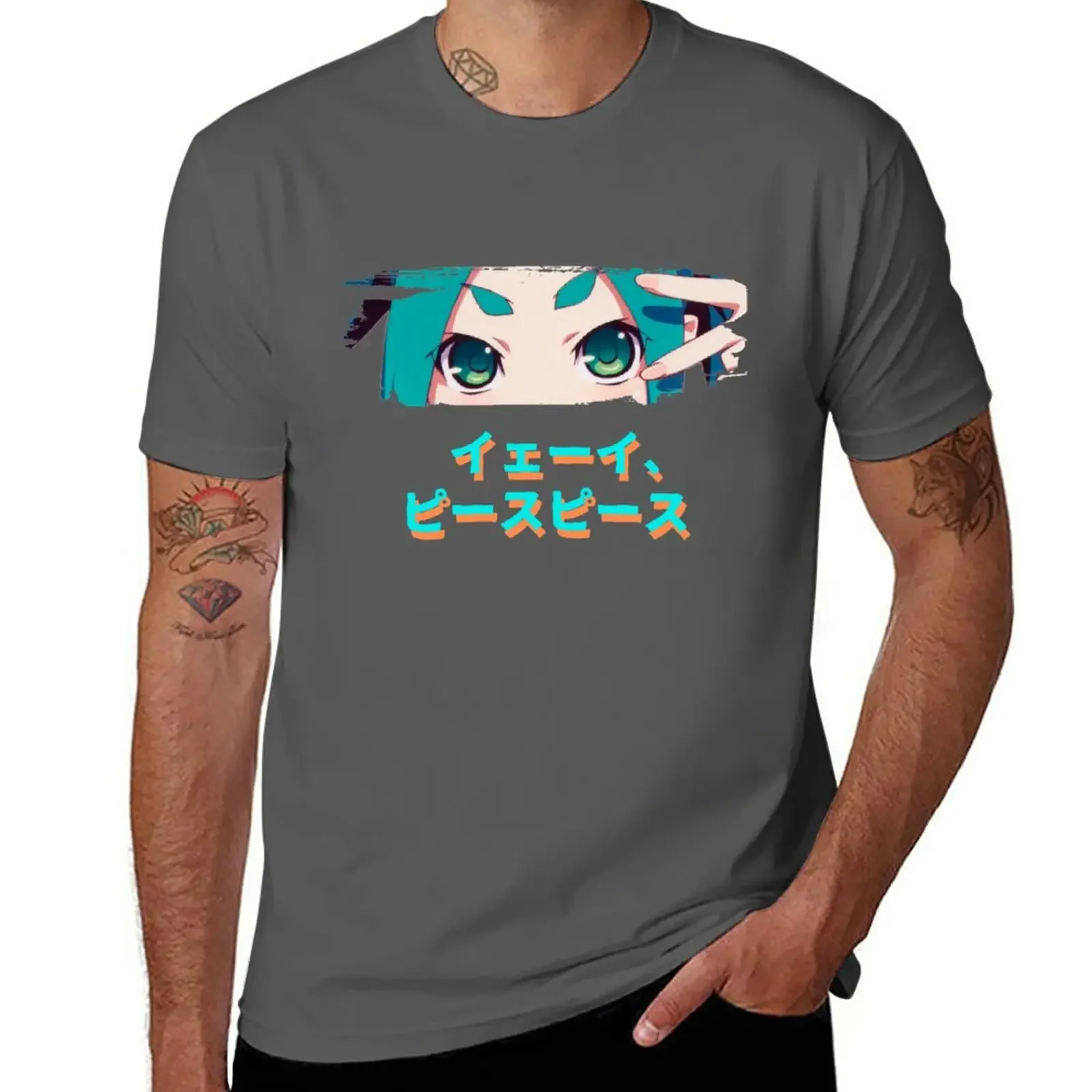 

Ononoki Yay Peace Peace T-Shirt new edition anime customs design your own t shirts men