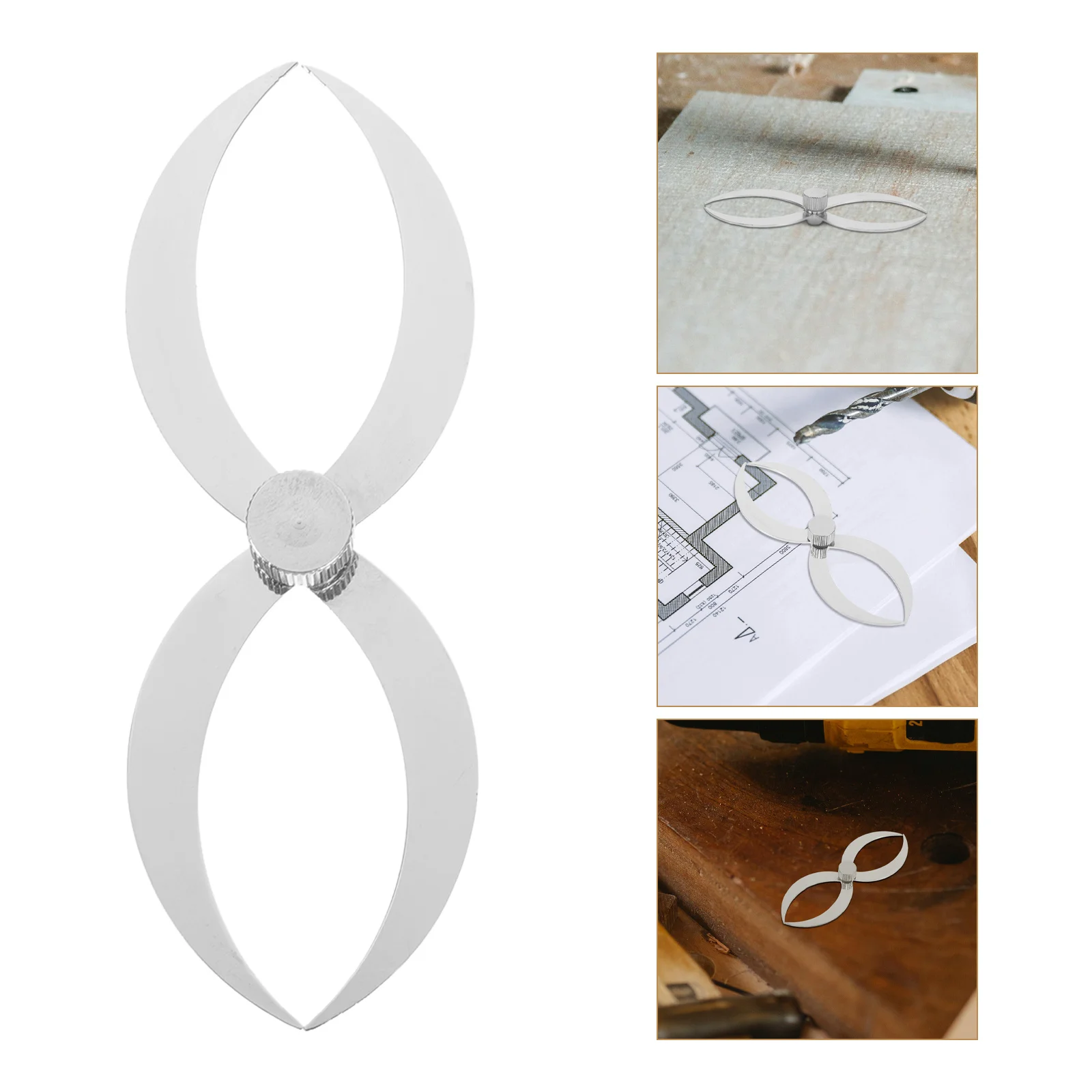 

Stainless Steel Double Ended Caliper Measuring Tool For Inner Outer Diameter Woodturning Modeling Calipers