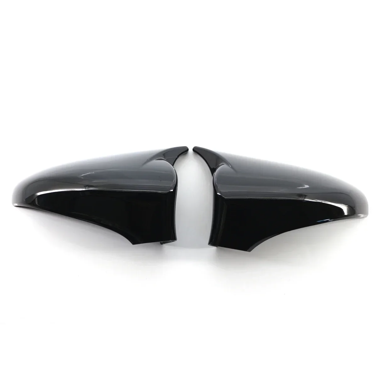 LHD Gloss Black Rearview Side Mirror Covers Paste Directly Caps 8794A30E00B1 For Lexus GS L10 ES XV60 RC / RC F sport IS XE30