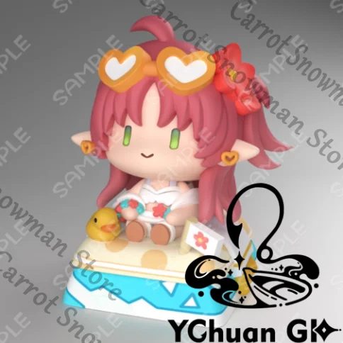 

【Маленький орнамент/колпачок для клавиш】Arknights Game, сопутствующие товары, коллеги Myrtle, супер милый ключевой колпачок, квадратный элемент, небольшой подарок