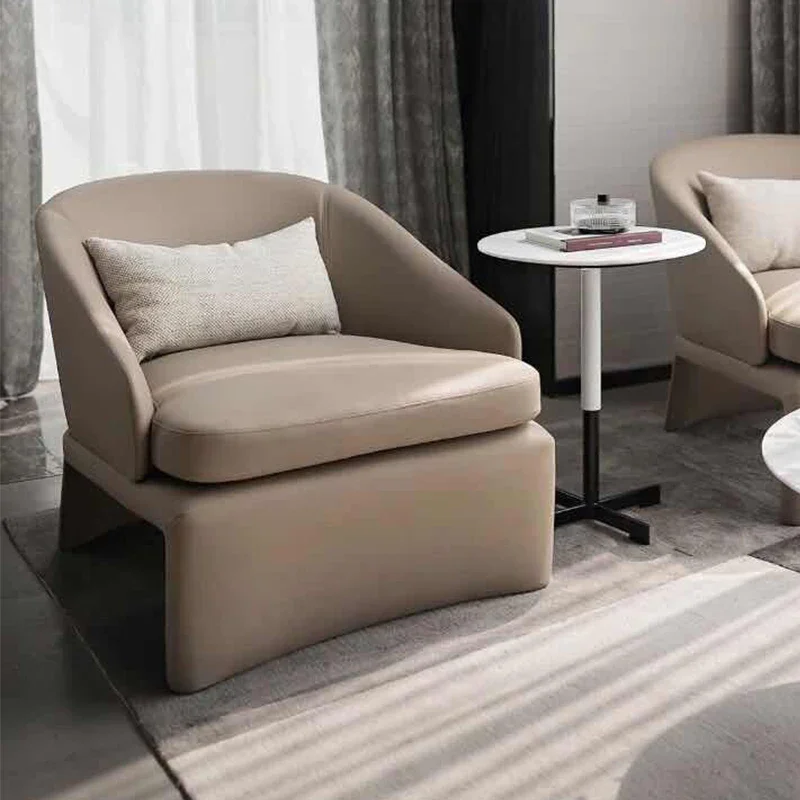 

yj19 Nordic Lazy Sofa Single Balcony Lounge Chair Small Apartment Modern Simple Light Luxury Meeting Chair