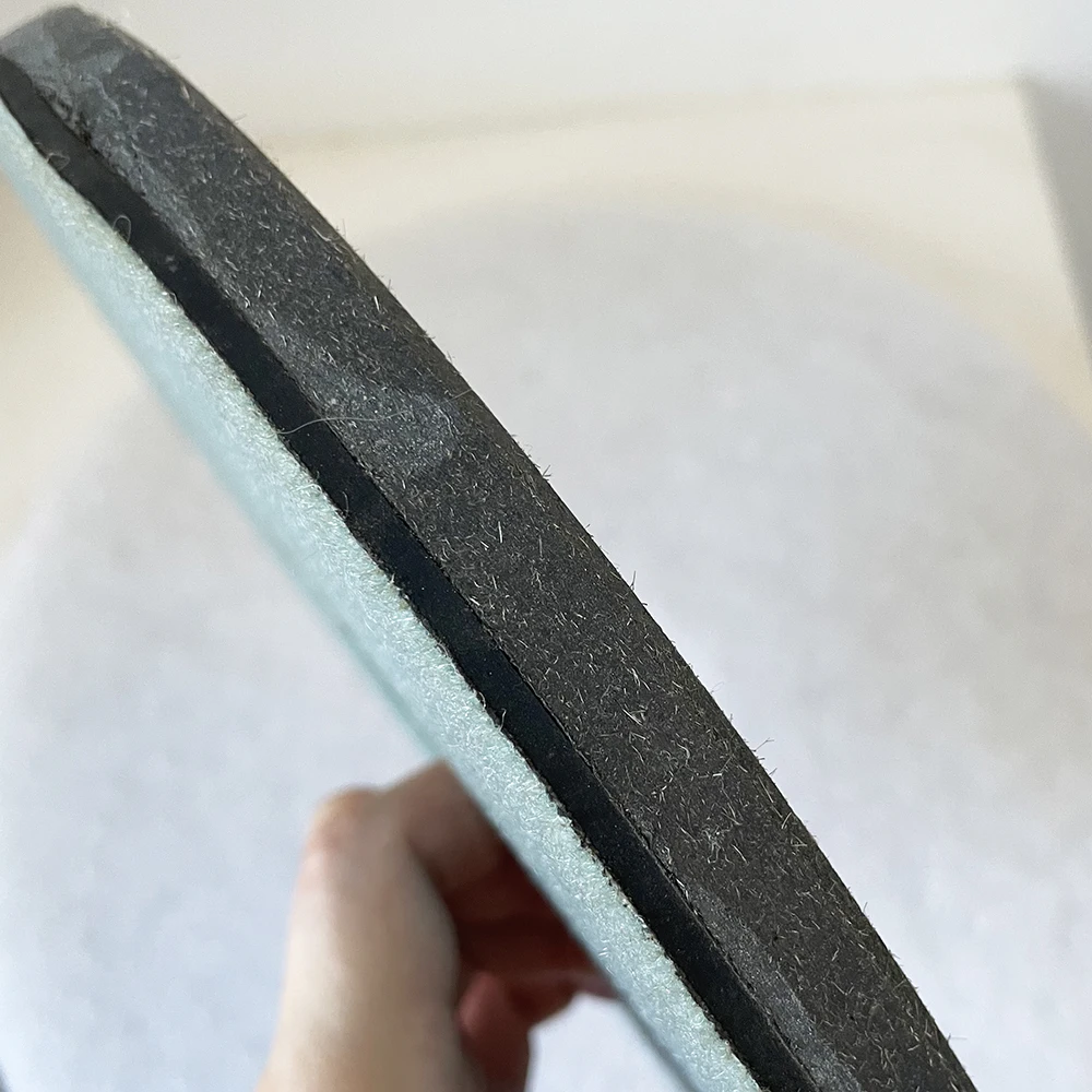 10 Inch 250MM Black Resin Buff Wet Polishig Pad Sharp Type Flexible Abrasive Wet Polishing Pad For Grinding Marble Granite Stone