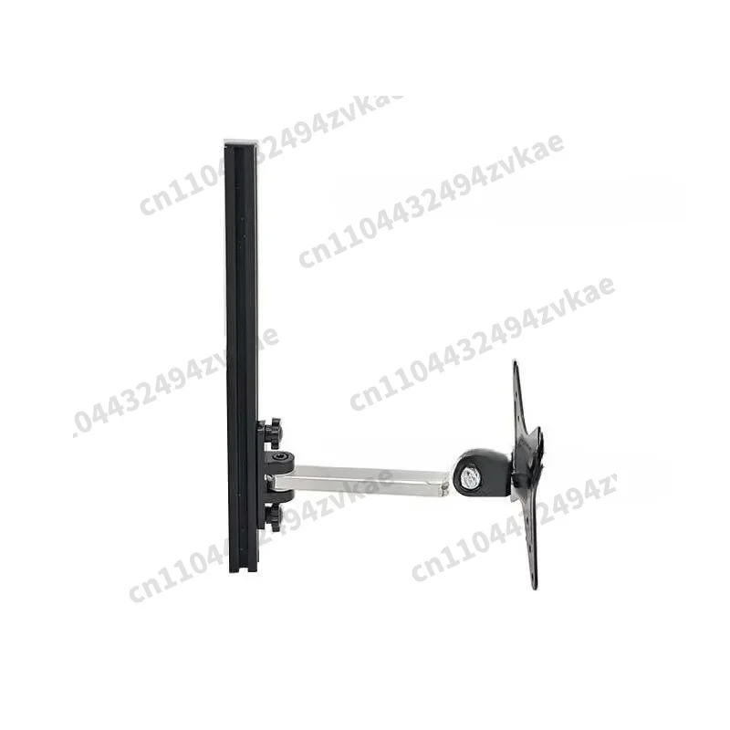 Adjustable Monitor Stand Perforated Board Mount Bracket Computer Screen Hole Plate Hanger Holder