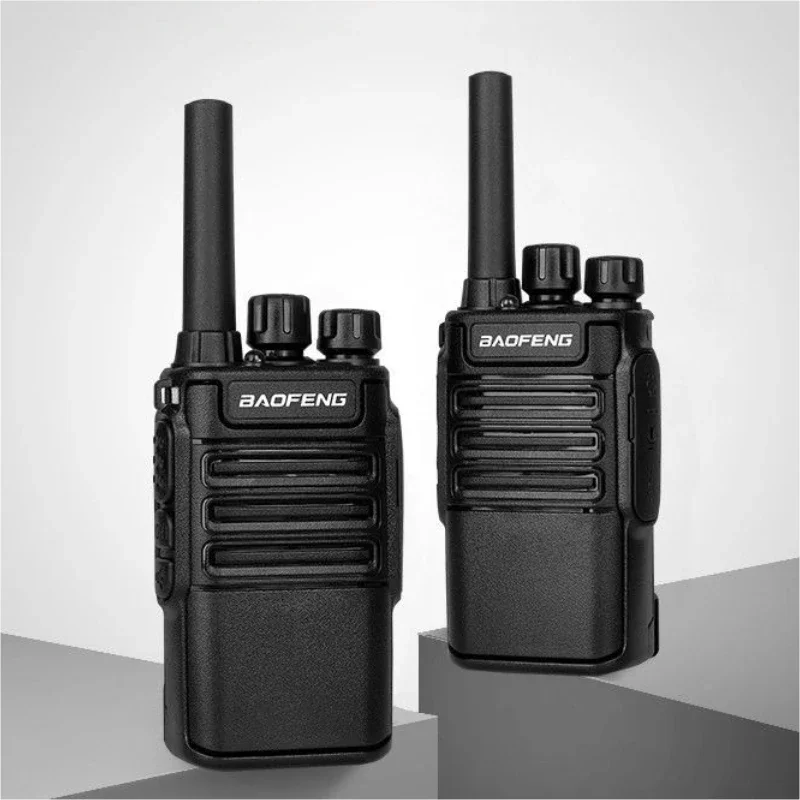 Baofeng original de alta qualidade walkie talkie chamada criptografada de alta potência pequeno mini portátil adequado para restaurante ao ar livre