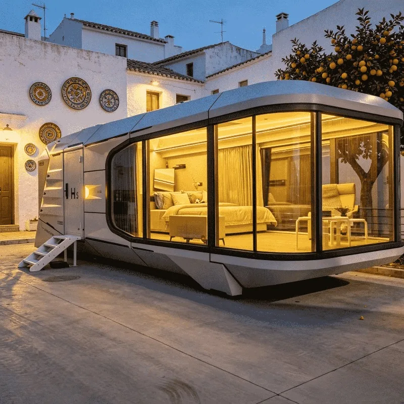 Erweiterbares Containerhaus 20 Fuß, Büroausbau