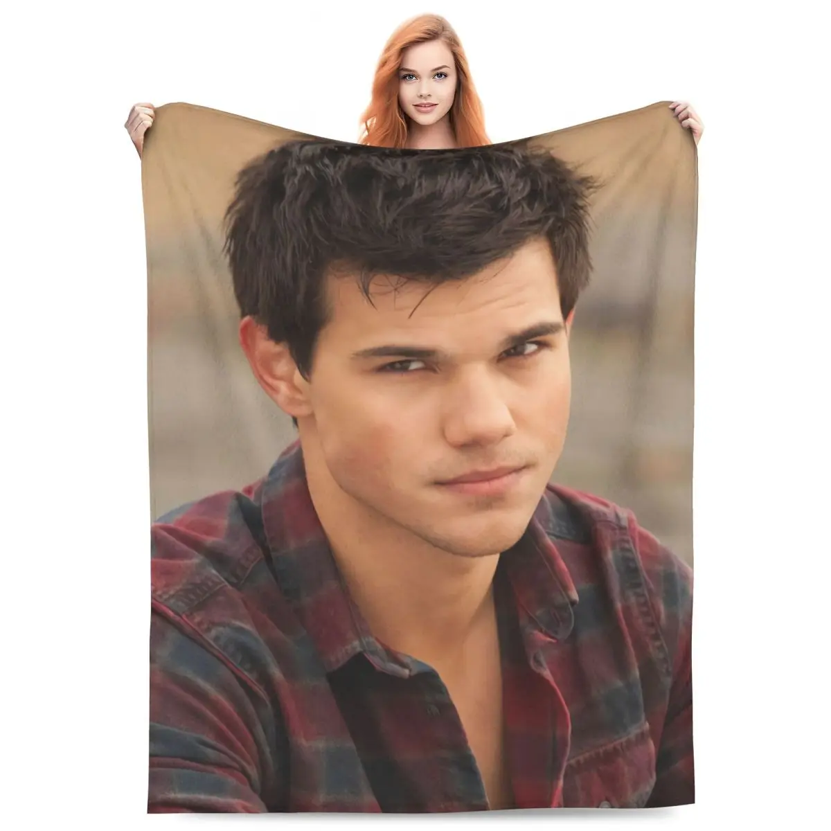 

The Twilight Saga Movie Blankets Fleece Decoration Multi-function Super Soft Throw Blankets for Sofa Office Quilt