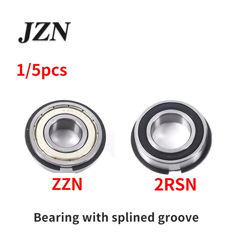 1/5Pcs Bearing with splined groove 6300ZZN/2RSN 6301ZZN/2RSN 6302ZZN/2RSN 6303ZZN/2RSN 6304ZZN/2RSN 6305ZZN 6306ZZN 6307ZZN/2RSN
