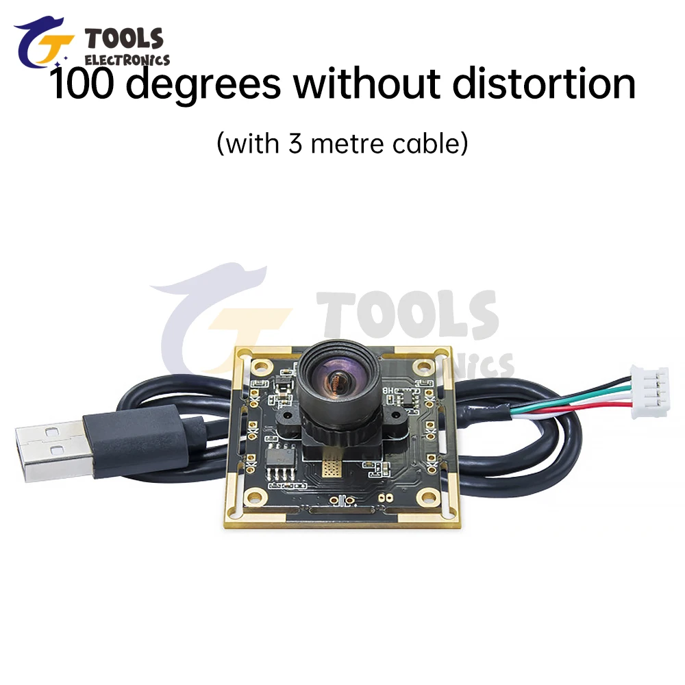 OV9732 1MP Camera Module 100 Degree MJPG/YUY2 Adjustable Manual Focus High-Definition Camera 60 Degrees 72 Degrees 160 Degrees