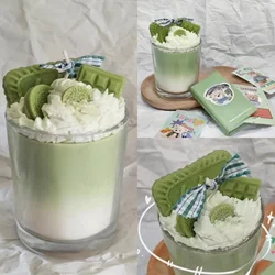 Simulation Take A Bite Of Biscuit Scented Candle Silicone Mold Biscuit Modeling Candle Diy Plaster Mold Mochi Squishy Toy Mould