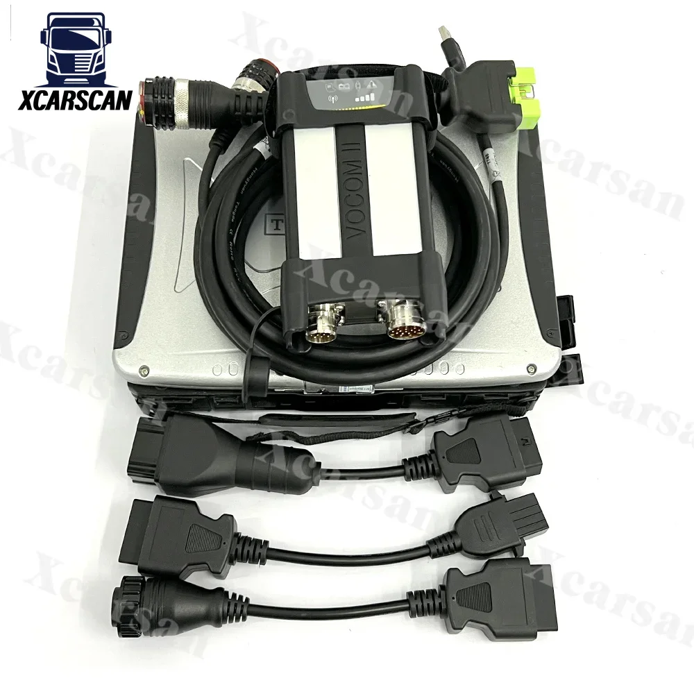 CF19 Laptop 2.8.150 PTT For VOCOM II VOCOM 2 88894000 Diagnostic tool Truck Excavator heavy duty excavator diagnostic tool