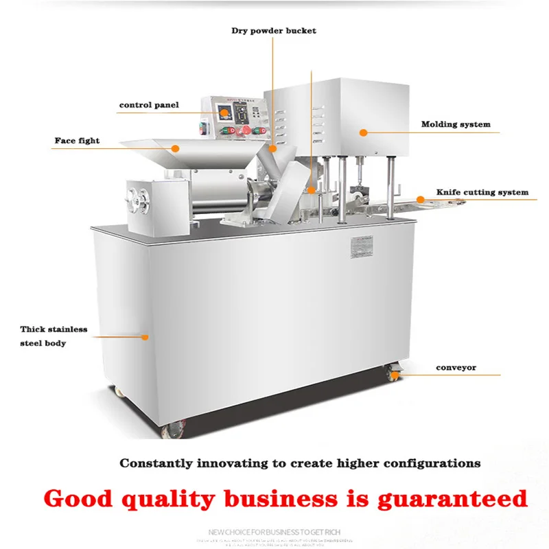 التجارية التلقائي آلة كرات الدقيق الفولاذ المقاوم للصدأ الأرجواني البطاطس اليقطين صانع الجولة Yc-76 س قنبلة القلقاس آلة مستديرة 220 فولت