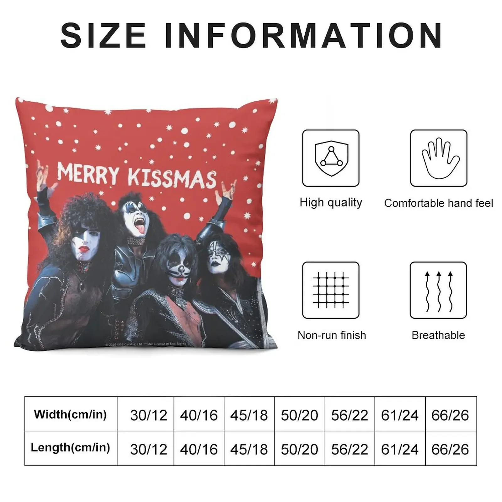 Merry Kissmas! Throw Pillow autumn pillowcase Christmas Covers For Cushions Sofa Pillow Cover Luxury Cushion Cover pillow