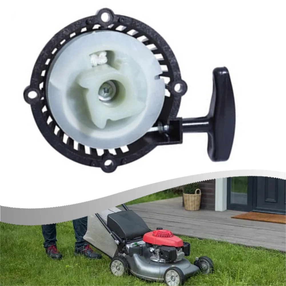 For Lawnmower Repair Recoil Starter Recoil Starter Replacement Lawn Mower Pull Rope Assembly Optimized Spring Tension
