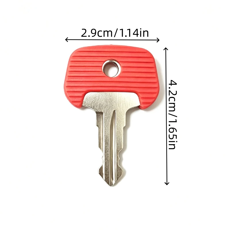 Ignition Key Set OEM Part 28520490 Marked 702 for Jungheinrich ECE220 ETV114N Linde Forklift - 1/3/5/10pcs New Condition