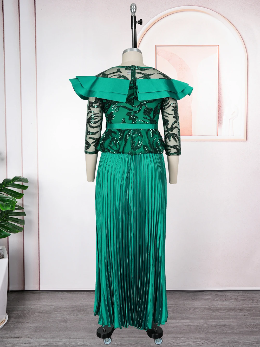 Robes élégantes à manches longues pour femmes, robe de soirée de mariage, vêtements d'anniversaire, d'automne et d'hiver, de luxe, à paillettes, Maxi, 2025