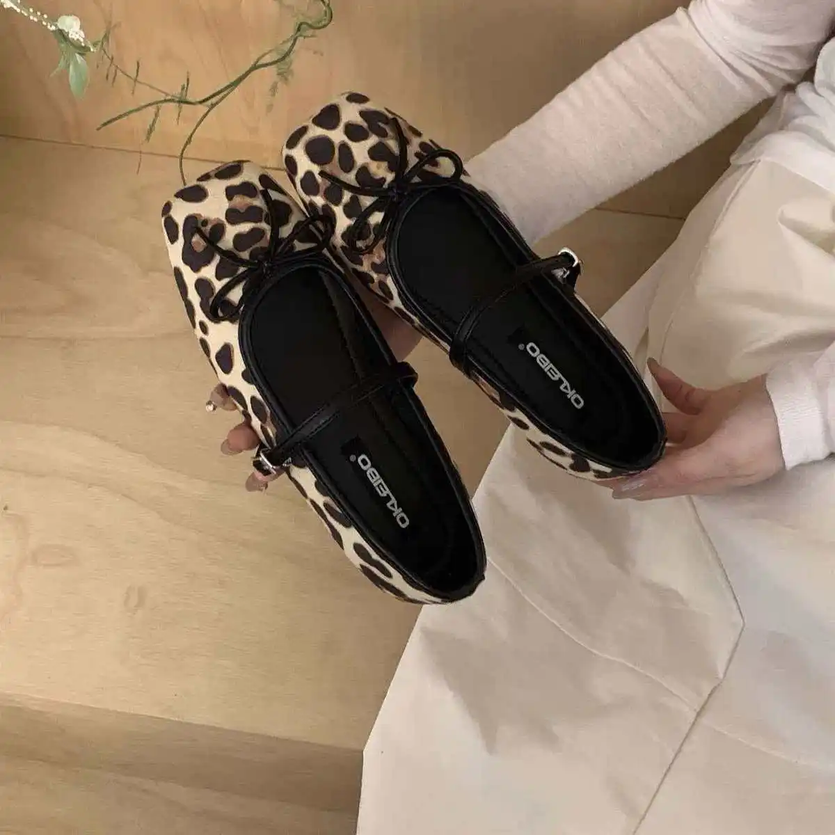 2026 New Mary Jane Loafers French Vintage Flat Bean Sole Women Anti-slip Comfortable Casual Shoes