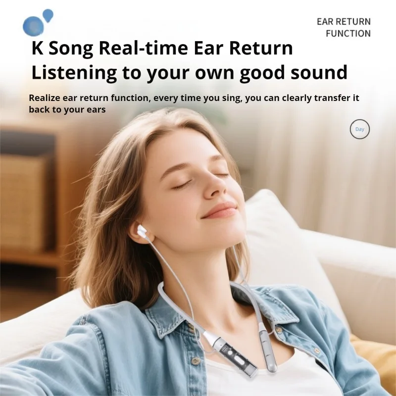 EARDECO 800mAh الرياضة سماعات لاسلكية باس 6.0 سماعة رأس بخاصية البلوتوث HIFI الصوت سماعة رصد شريط حول ياقة الملابس سماعات ستيريو