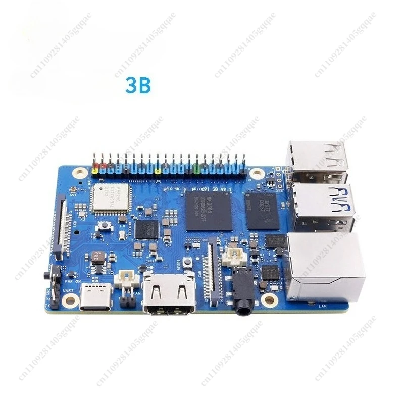 Orange Pi 3B RK3566 Development Board 2GB / 4GB / 8GB for Linux Android Support EMMC Module