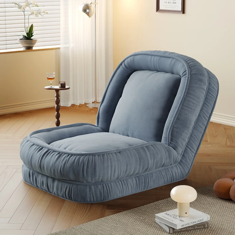

Lazy Comfortable Sectional Sofa Single Sofa Bed, Foldable Lazy Lounge Chair Internet Celebrity Canape Salon Tatami Furniture