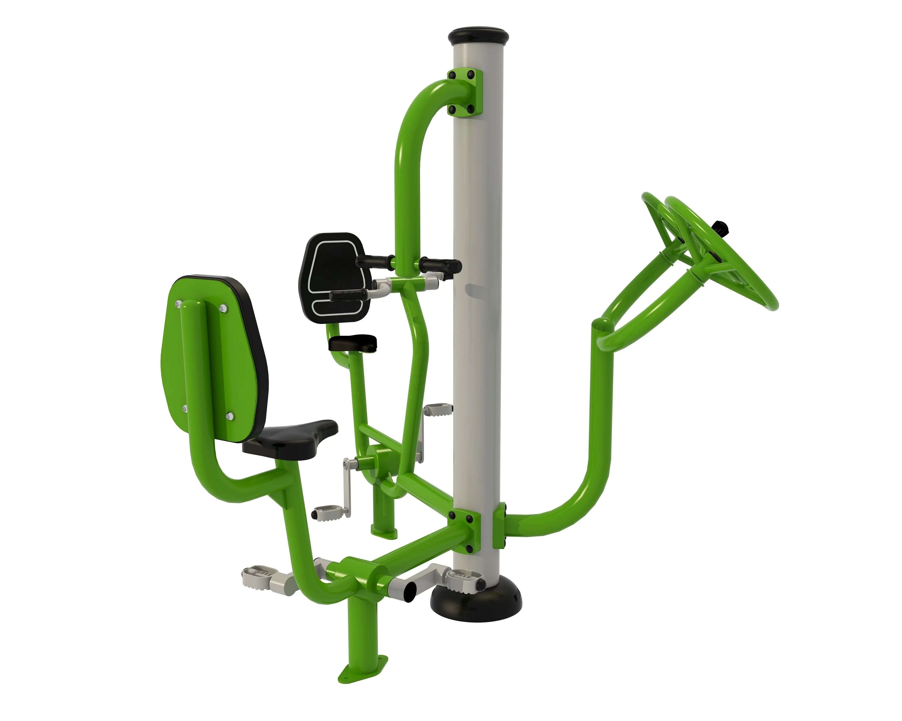 

Three Position Gym Equipment Waist and Back Massage Used Steel Stainless Outdoor Fitness Equipment