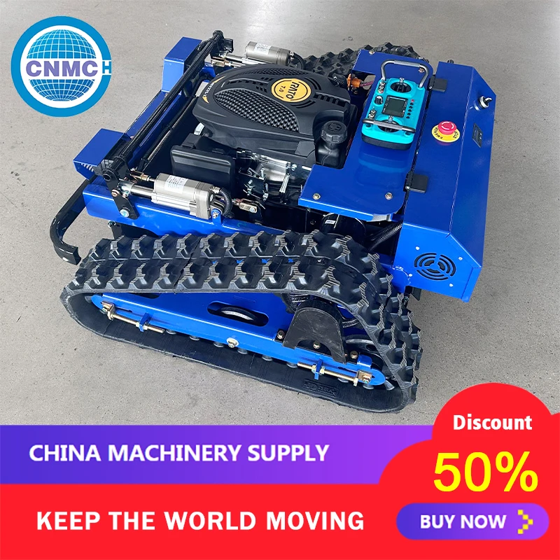 Robot Lawn Mower on Radio Control Farm Garden Household Made in China Customizable High Capacity Factory Direct Sales Portable