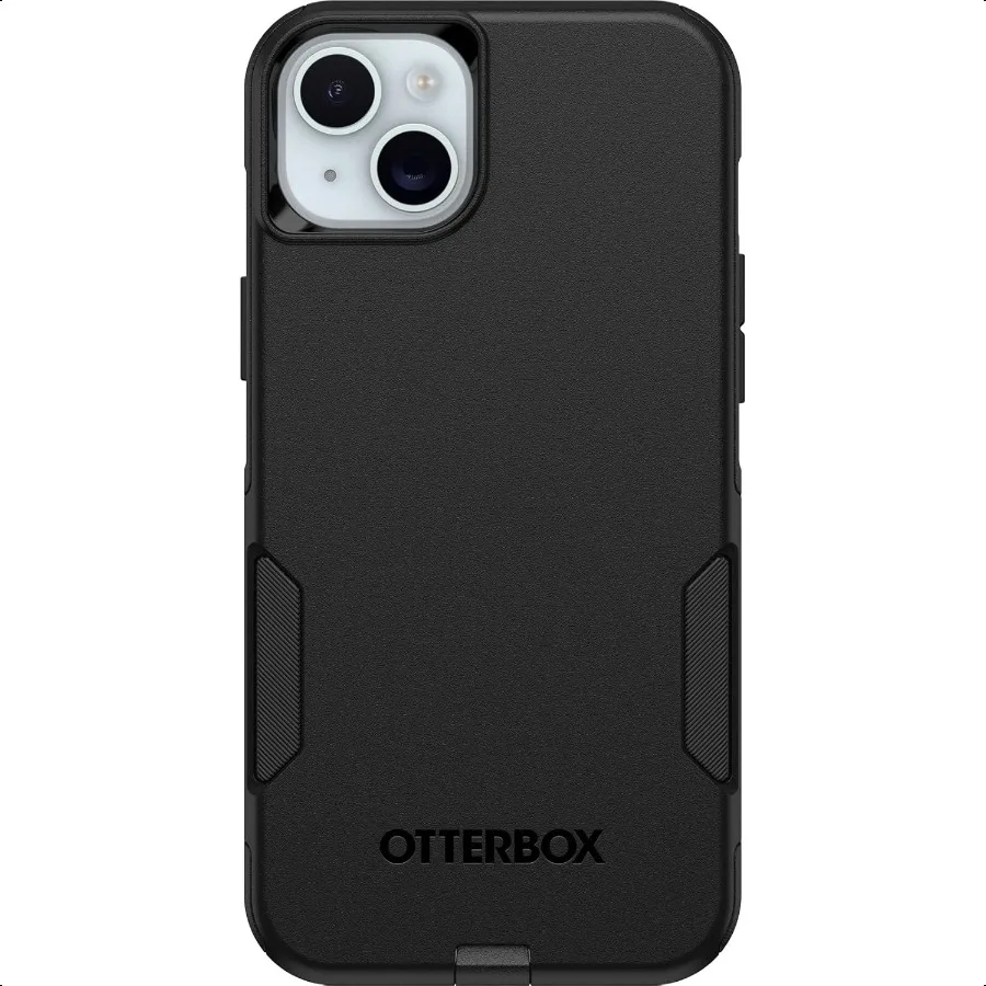 

Чехол для iPhone 15 Plus и iPhone 14 Plus Commuter Series, черный, тонкий, прочный, карманный, с защитой портов