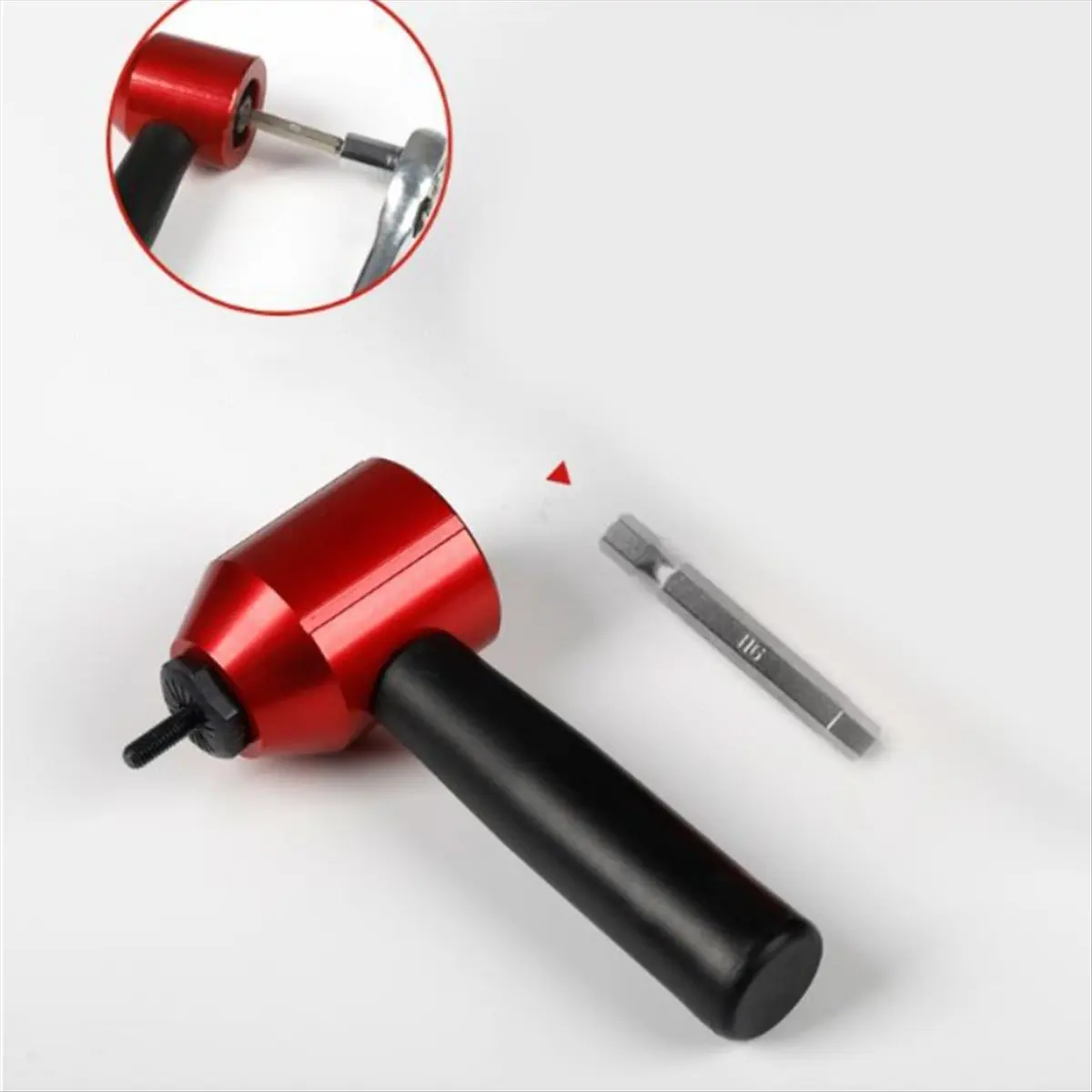 

[AA49] Metric Rivet Nut Converter Insert Nut Riveting Tool Cordless Rivet Nut Adapter Kit for Electric Drill/Hand Wrench