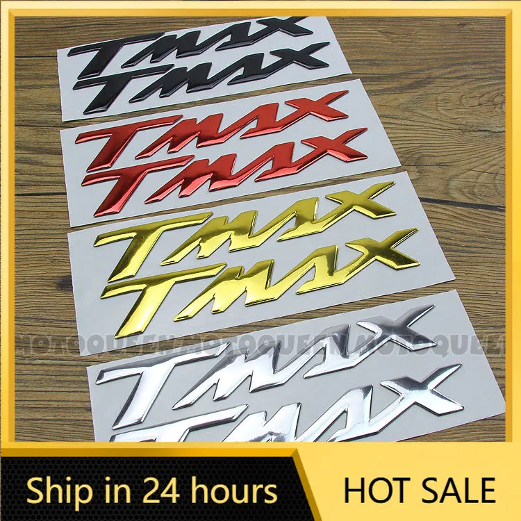

2PCS 3D Motorcycle Motorbike Tank Emblem Label Badge Stickers Decals For TMAX T-MAX 500 530 560 TMAX500 TMAX530 TMAX560