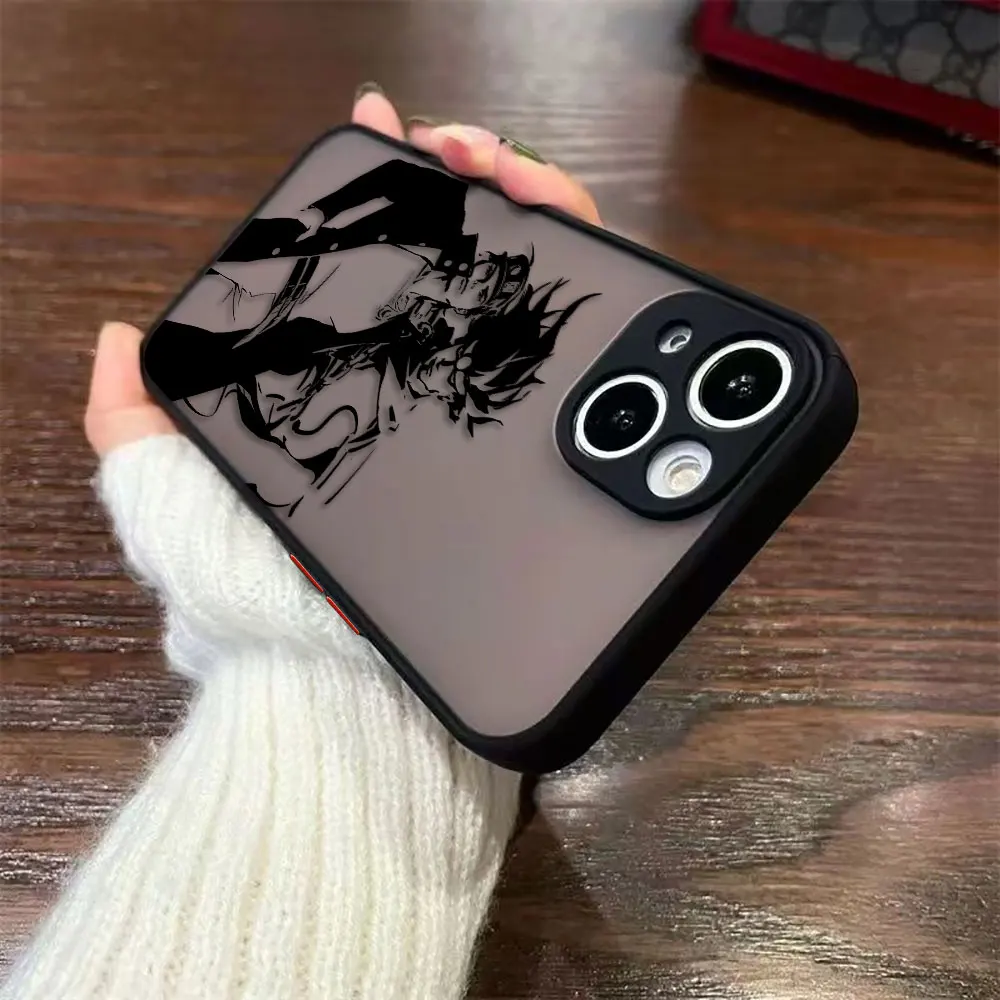 Comic JoJo's Bizarre Adventure Custodia per telefono opaca per Redmi NOTE 14 13 12 12S 11 11T 11S 10 10S 9T 9 9S 10X PRO PLUS TPU Custodia fai da te
