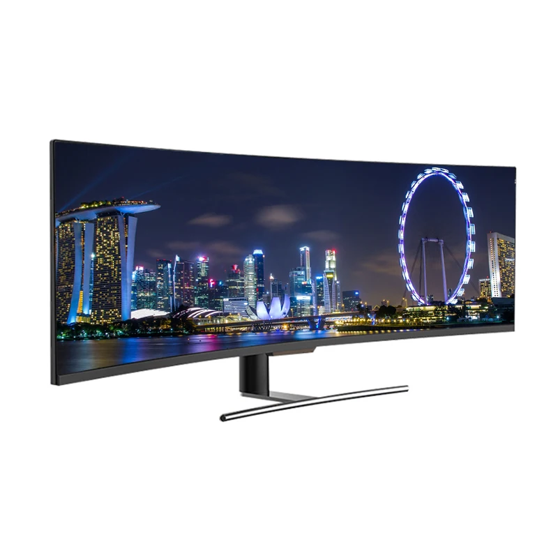 49 Inch Super Wide 4K 5K LED - 72Hz 144Hz Curve Gaming HD Interface 100Hz Refresh Rate for Computer Use