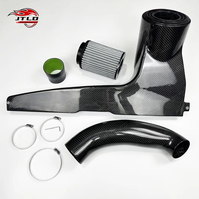 

Оригинальный автомобиль JTLD для разработки данных для Golf MK7 2.0T, чистая сухая система впуска холодного воздуха из углеродного волокна