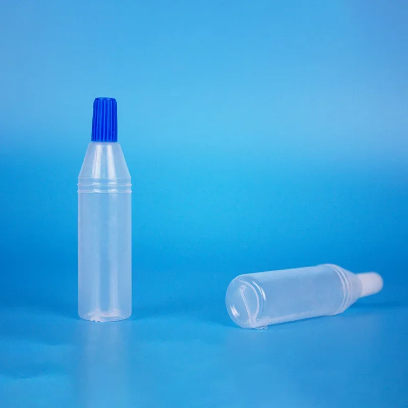 500 個 2 ミリリットル 5 ミリリットル 8 ミリリットルビーカードロッパー液体サブパッケージボトルエッセンス液体小さな点眼ボトル卸売