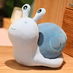 2024 New Baby Pillow Small Snail Doll Simulation Cartoon Snail Plush Children's Soothing Pillow Cognitive Enlightenment