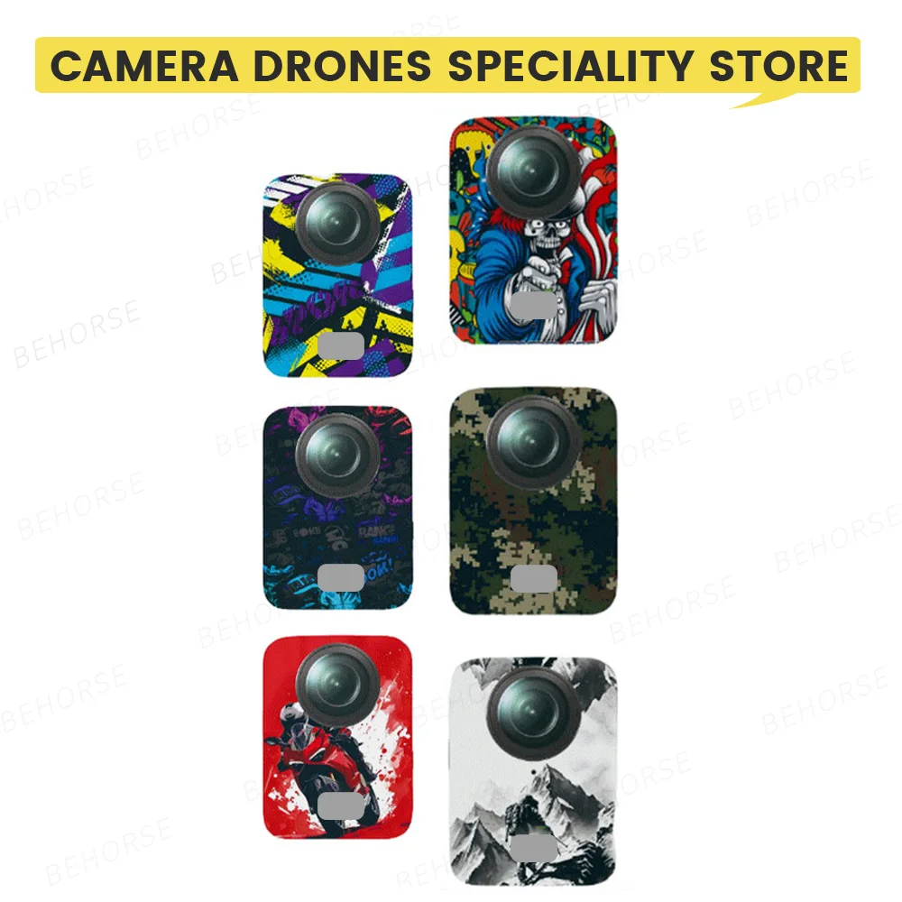 

PVC Full Coverage Sticker For DJI Osmo 360 Personality Anti-scratch Protective Decals For DJI Osmo 360 Camera Accessories