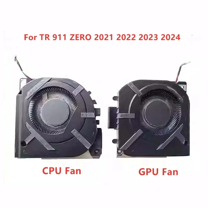 Laptop CPU GPU Cooling Fan For THUNDEROBOT TR 911 ZERO 2021 2022 2023 2024 Year Version