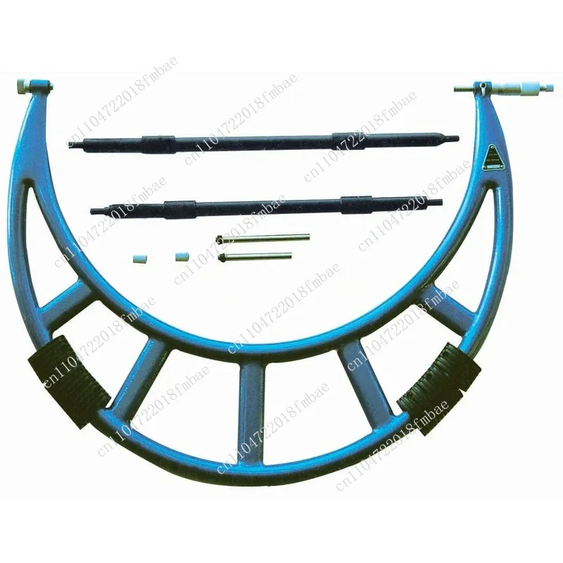 300-400mm, 400-500mm, 500-600mm outer micrometers, with interchangeable anvil bases