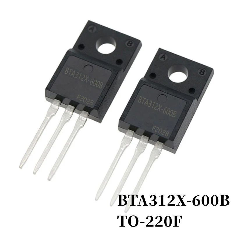 5~50Pcs BTA312X-800B/800C/800D/800E BTA312X-600B/600C/600D/600E Triac TO-220F DIP Thyristor