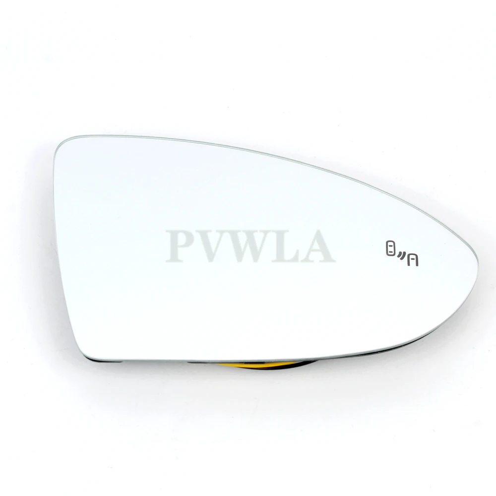 Front Door Side Heated Mirror Glass Rear-view With BSD For VW Golf 7 7.5 2013 2014 2015 2016 2017 2018 2019 2020