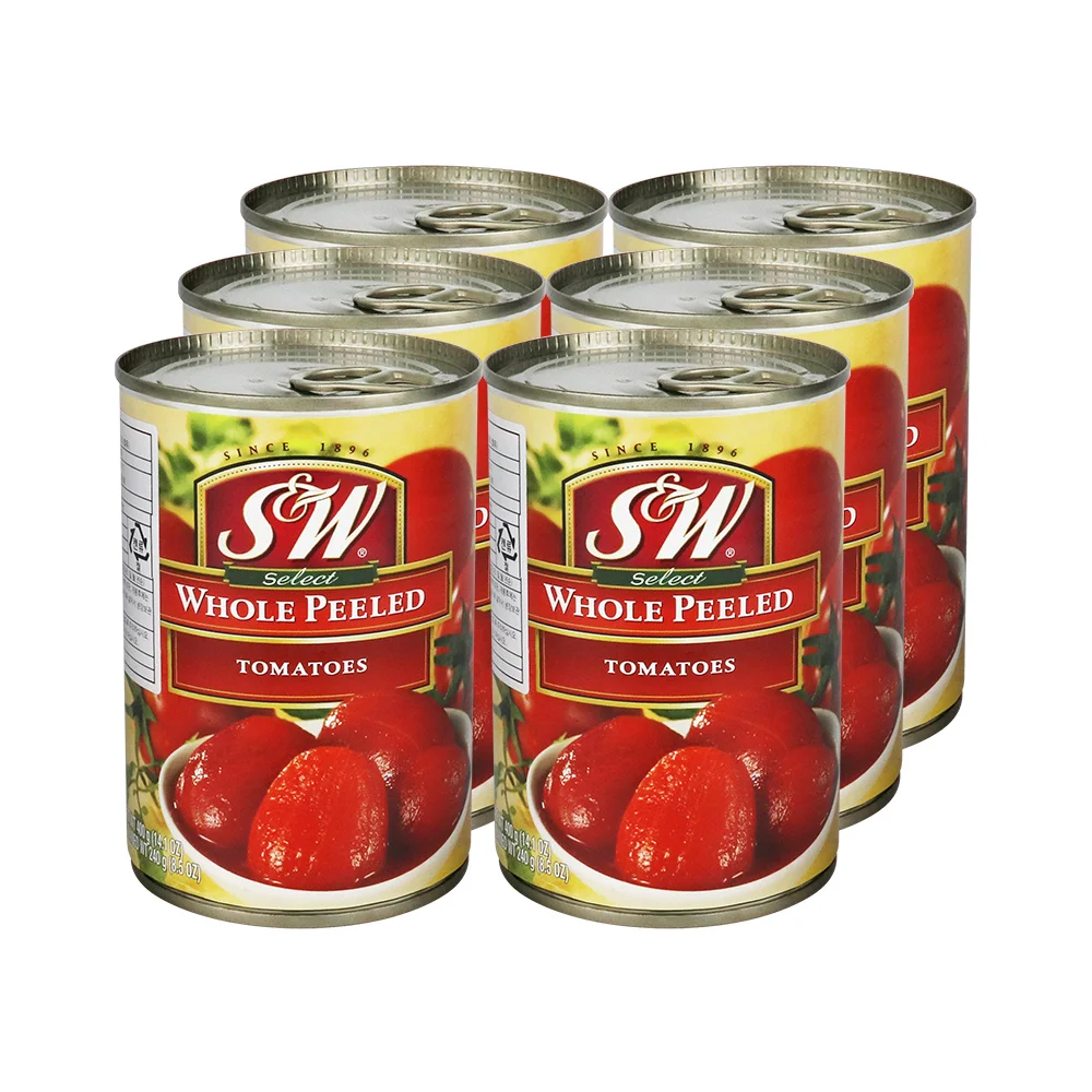 400g x 6 S & W Select Hole Tomatoes