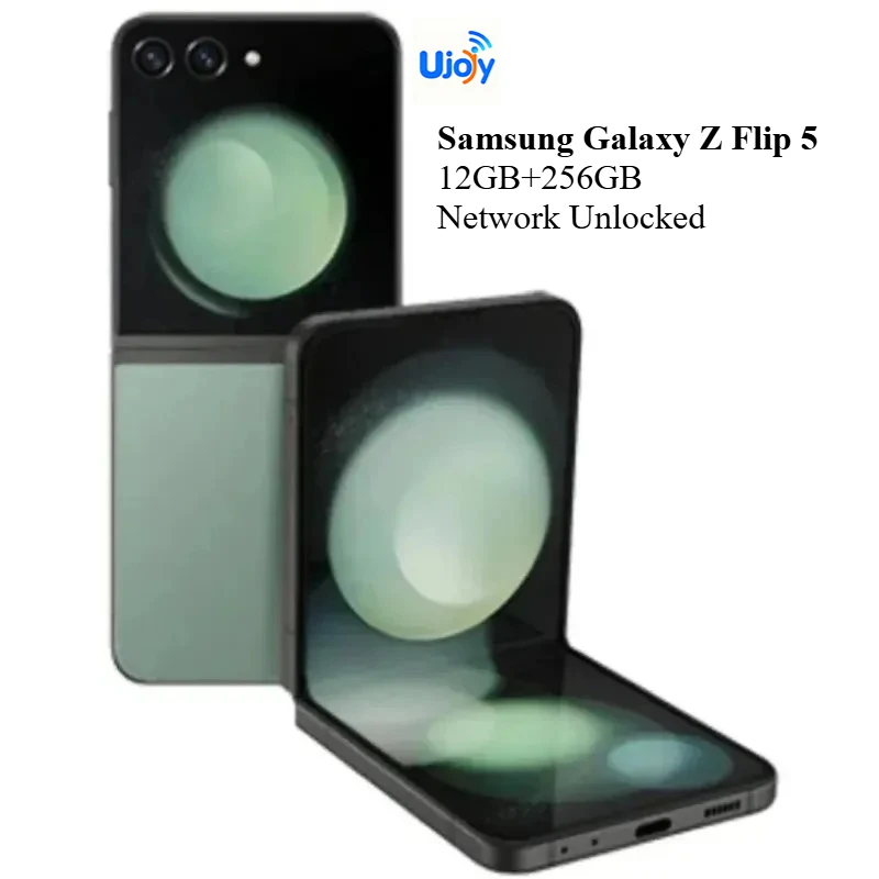 Network Unlocked Foldable Phone Samsung Galaxy Z Flip 5 5G 12GB+256GB Dynamic AMOLED Display NFC Android Smart Cellphone