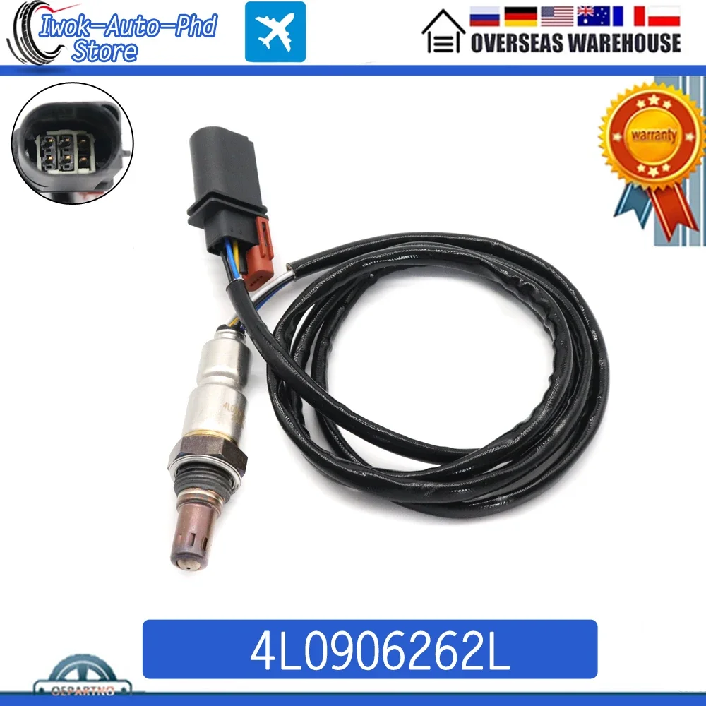 4L0906262L Car Probe Air Fuel Ratio Lambda O2 Oxygen Sensor for Audi Q7 2011 2012 2013 2014 2015 234-5092 2345092 4L0906262G