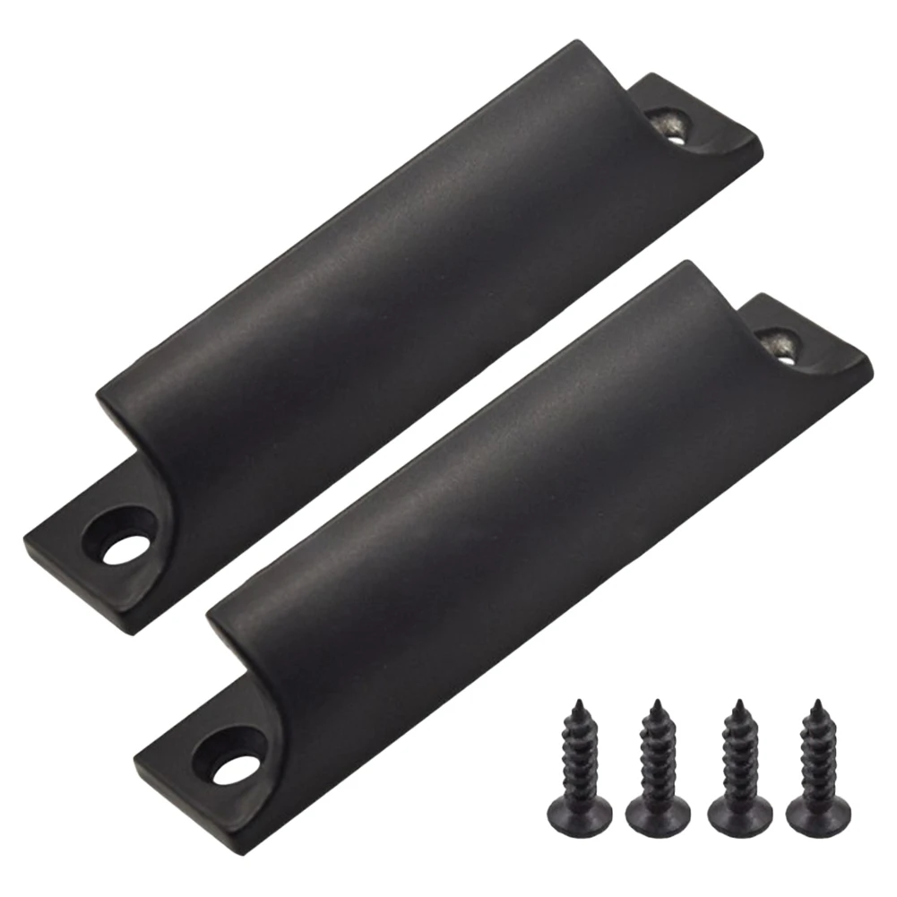 

Cabinet Handle Aluminum Handle Comfortable Grip Easy Installation Elegant White Finish Aluminum Alloy Door Handle