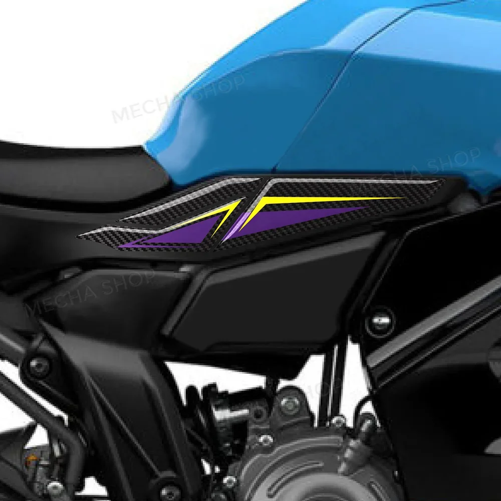 For R7 2026 Motorcycle Accessories Side Protection 3D Epoxy Resin Sticker Protective Kit