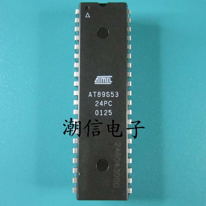 

free shipping AT89S53-24PCDIP-40 10PCS