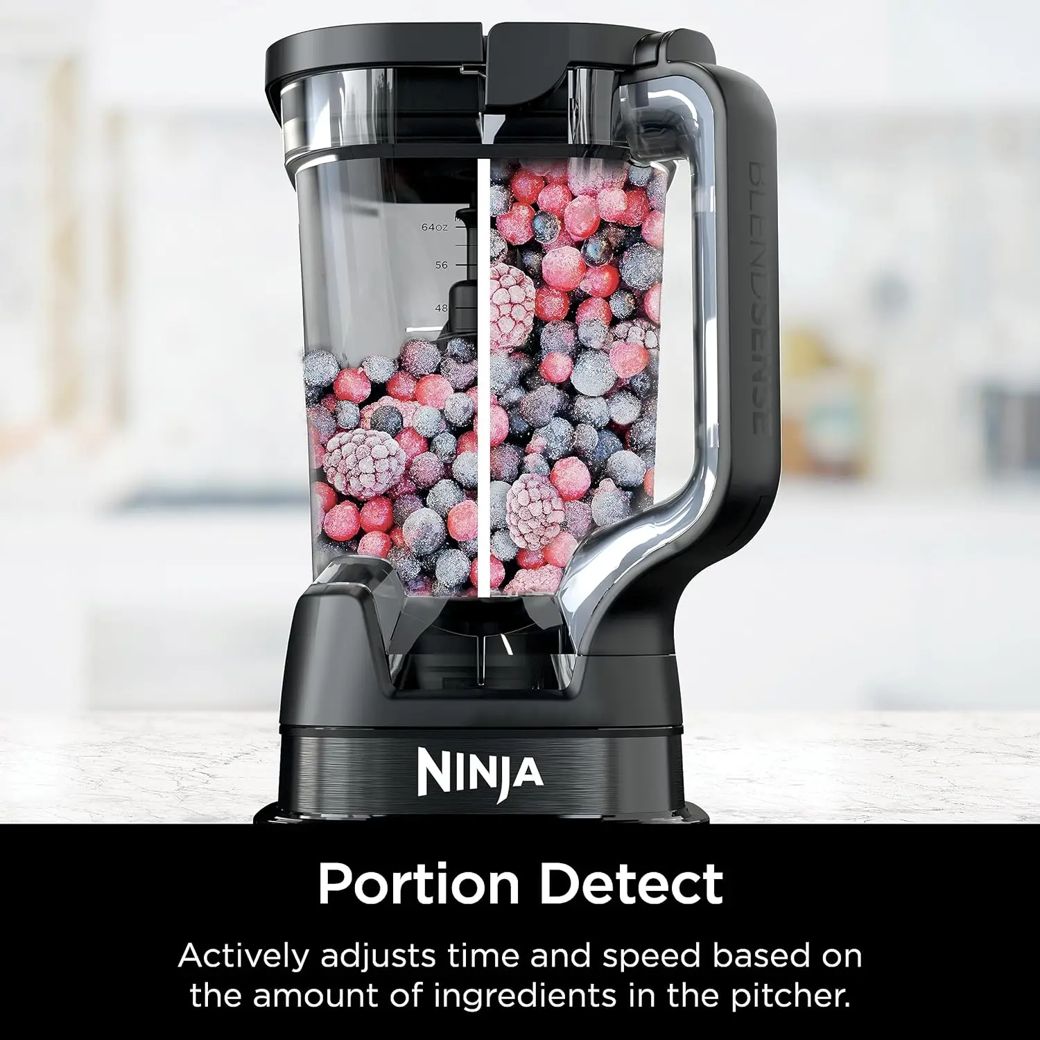 Ninja TB401 Detect Kitchen System Power Blender + Processor Pro, BlendSense Technology, Blender, Chopping & Smoothies 24 oz