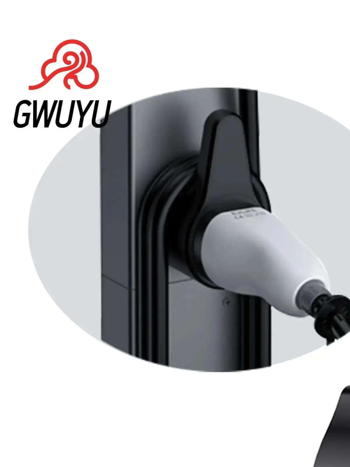 GWUYU EV chargeur prise support pour véhicule électrique Type2 câble de chargement organisateur prise support Protection supplémentaire mural